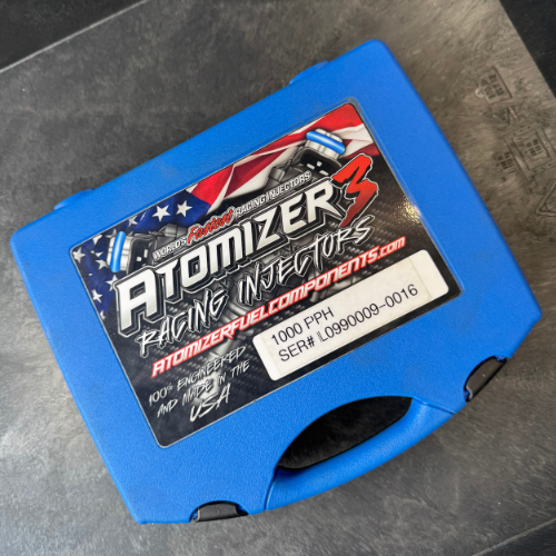 Atomizer 3 1000 PPH, USED Injector Set W/ Spare and Case