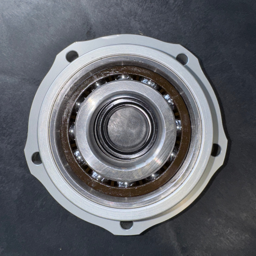 Strange 9" Ford Taper/Ball Bearing Pinion Support With Pinion Bearing For 35 Spline Pinion, Previously Installed