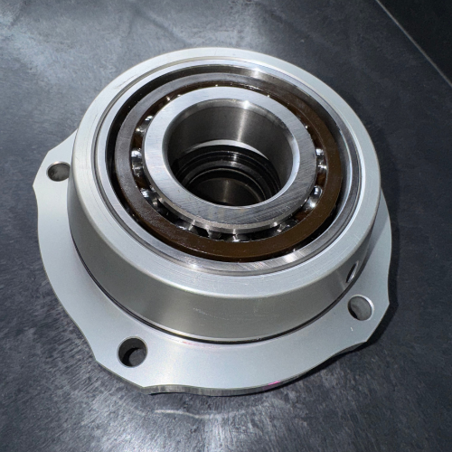 Strange 9" Ford Taper/Ball Bearing Pinion Support With Pinion Bearing For 35 Spline Pinion, Previously Installed