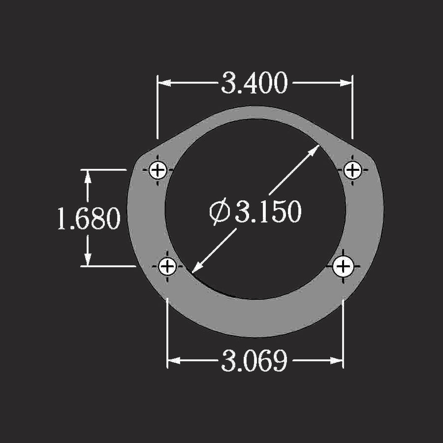 Housing Ends Ford 8.8 – For 3.150″ Bearing