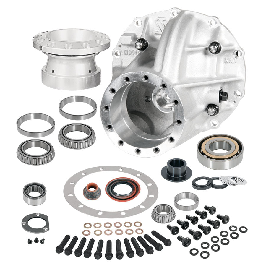 Strange Ultra Case and Support Package 3.812″ Bore Case & Taper / Ball Bearing Support With Installation Kit For 9″ or 9 1/2″ 28 Spline Pinion Gears