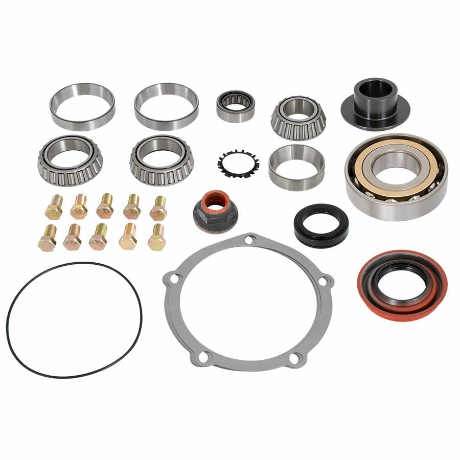 Ford 9″ Installation Kit For N1920 or N2323 Ball Bearing Supports Using 28 Spline Pinion Gear – With Front Pinion Race