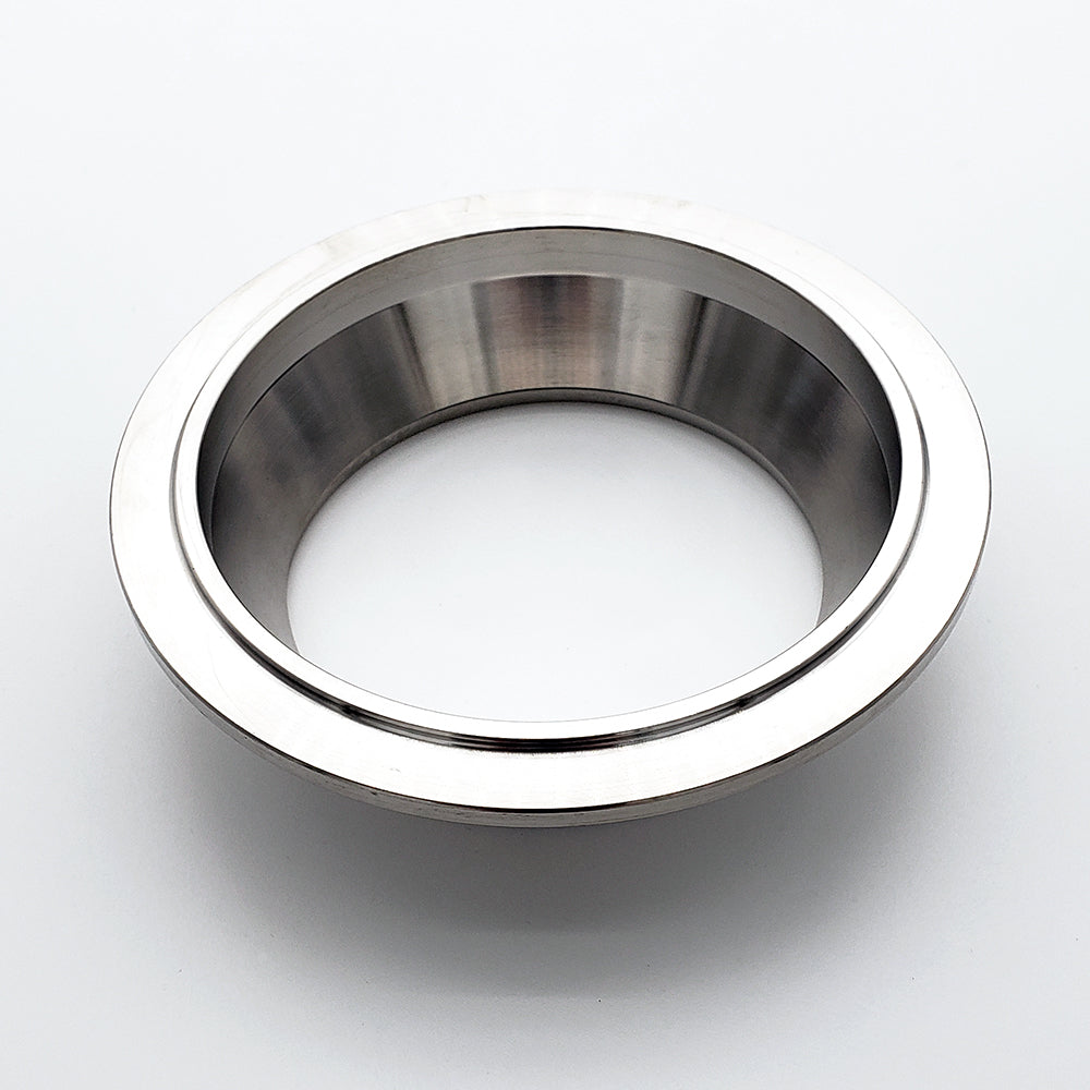 4.500" x 4.000" Reducing V-Band Assembly "Male/Female" 304 Stainless - Quick Release Clamp