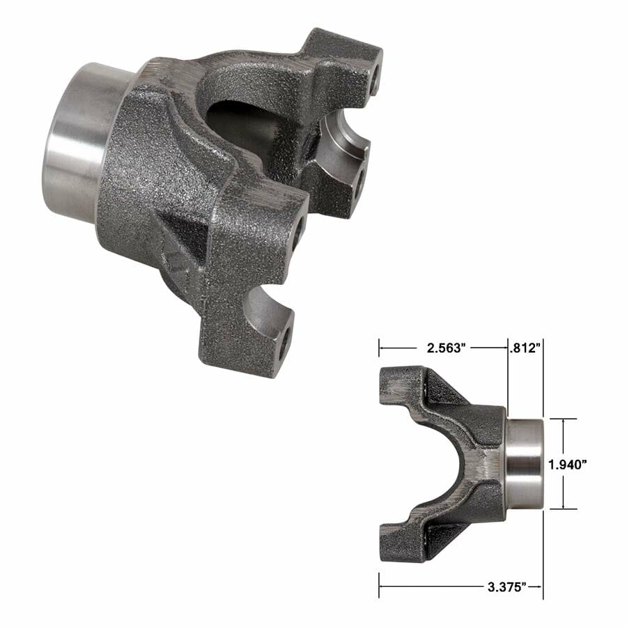 Strange HD 1350 Series Yoke Fits GM 8.5″ Rear Ends
