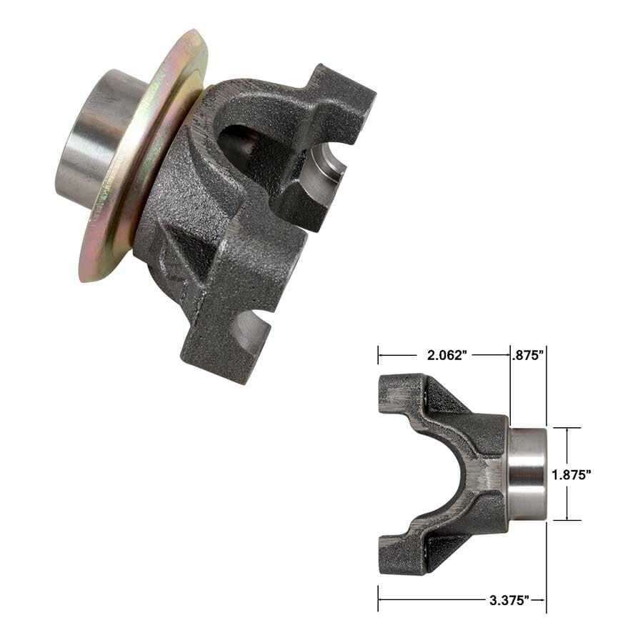 Strange HD 1350 Series Yoke For Mopar 8 3/4″ 10 Spline Using 742 Case