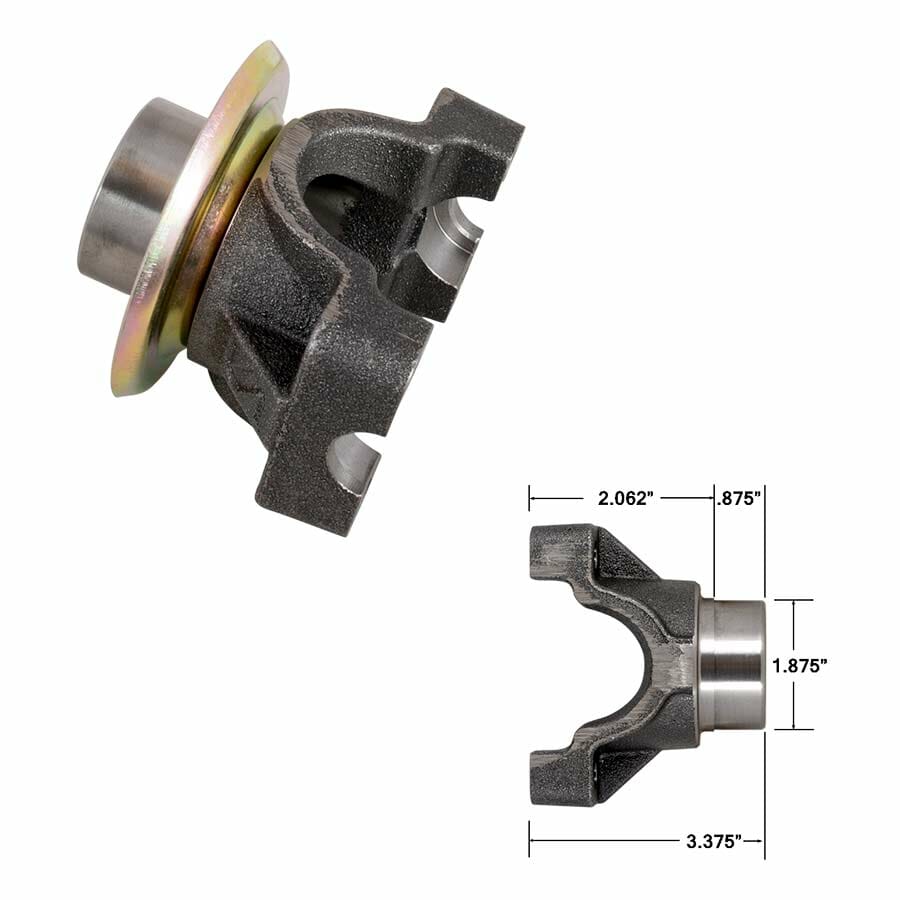Strange HD 1350 Series Yoke For Mopar 8 3/4″ 29 Spline Using 489 Case