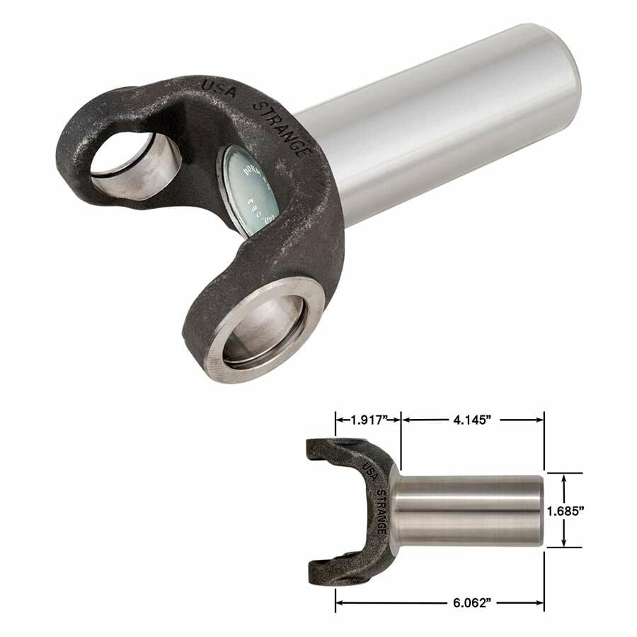 Strange 1350 Series Transmission Yoke Ford 31 Spline – Heavy Duty Nodular Iron