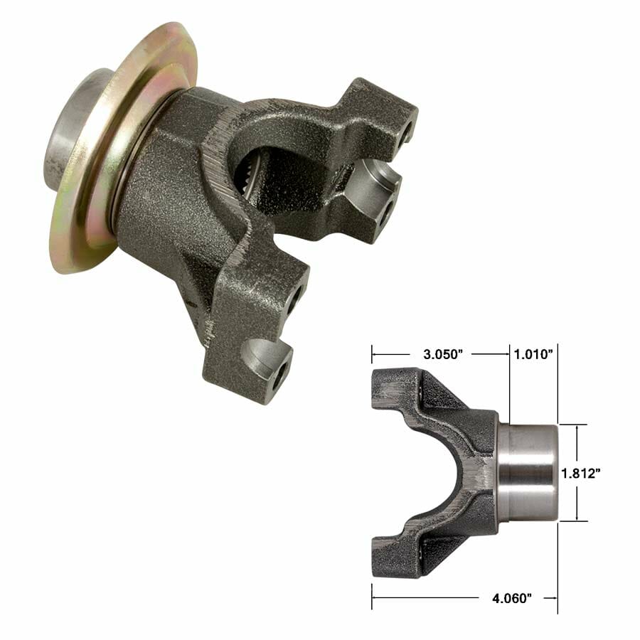 Strange HD 1350 Series Yoke For Ford 9″ Using 28 Spline Pinion Shaft Special for N2322 Pinion Support
