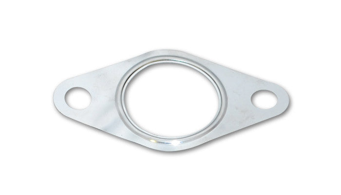 35-38mm 2-Bolt Wastegate Flange Gasket - Multi-Layer Metal