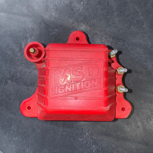 USED MSD Ignition Coil - PRO MAG - 44 AMP - RED
