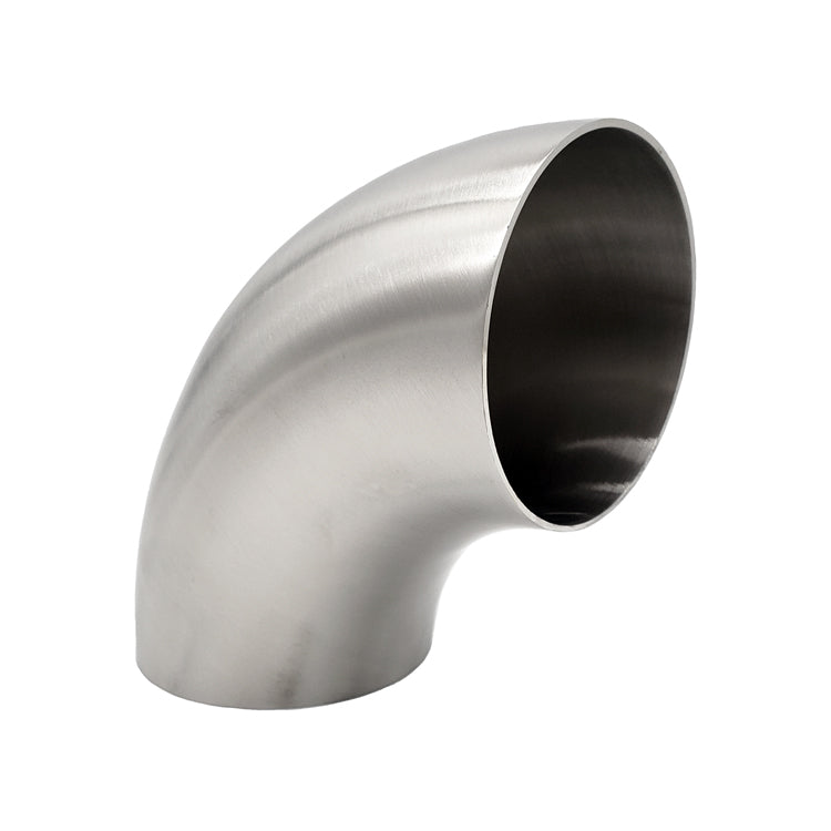 4.000" OD x 0.047" (1.2mm) Tight Radius 90° Mandrel Bend - (4.000" CLR) - CP1 Titanium