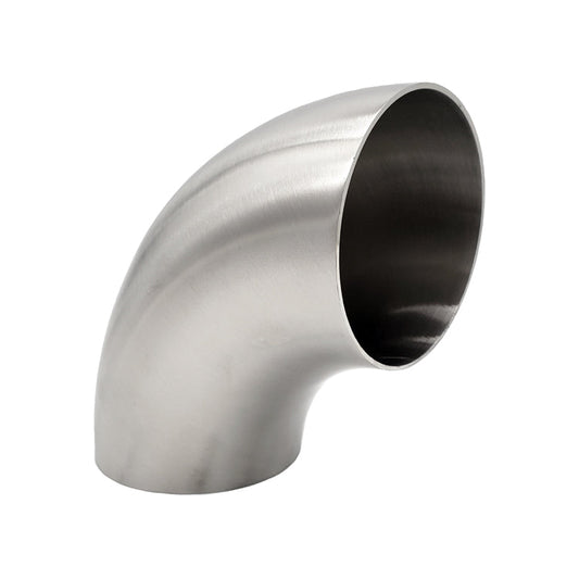4.000" OD x 0.047" (1.2mm) Tight Radius 90° Mandrel Bend - (4.000" CLR) - CP1 Titanium