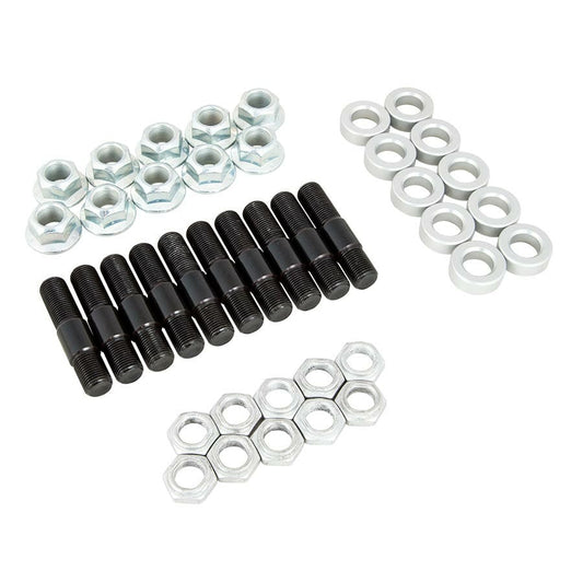 5/8″ Stud Kit – .875″ Shoulder Length Includes Lug Nuts & .438″ Thick Washers