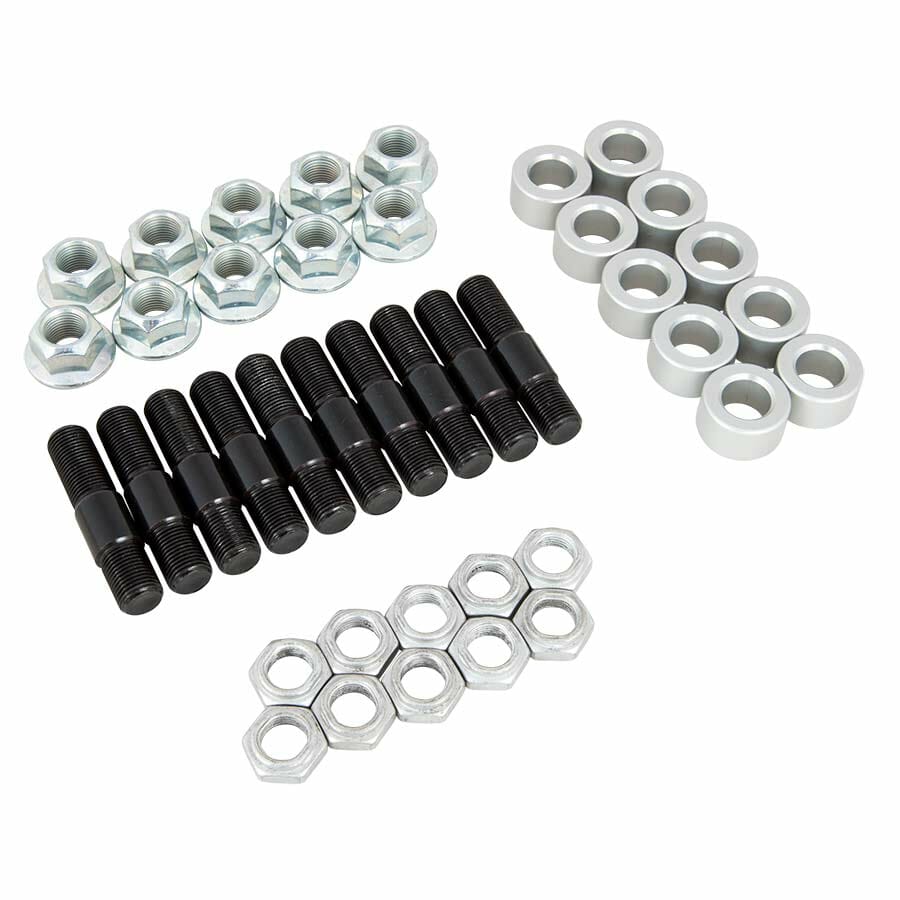 5/8″ Stud Kit – .875″ Shoulder Length Includes Lug Nuts & .688″ Thick Washers