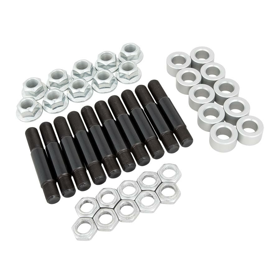 5/8″ Stud Kit – 1.875″ Shoulder Length Includes Lug Nuts & .688″ Thick Washers