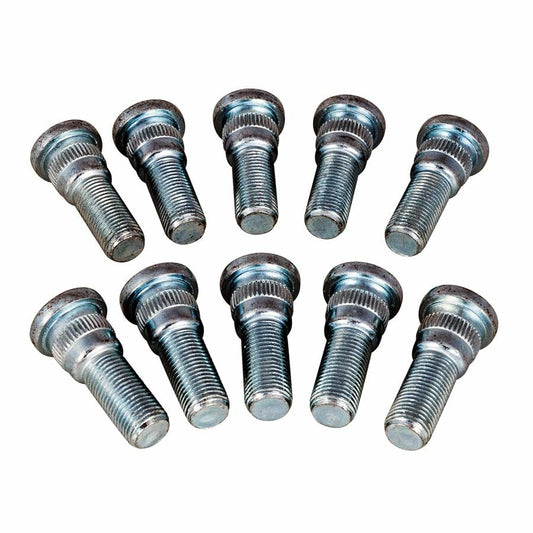 Mopar 1/2″ Press-In Wheel Studs 1/2″-20 With .673″ Knurl – 10 Pcs