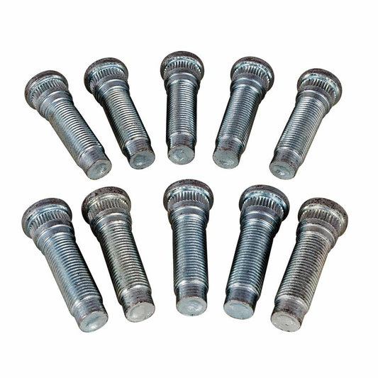 Ford 1/2″ Press-In Wheel Studs 1/2-20 With .619″ Knurl – 10 Pcs