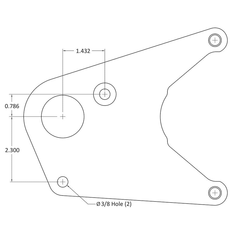 Strange Front Carbon Brake Kit For AFCO, Menscer & Santhuff Struts Using Spindle Mount Wheels