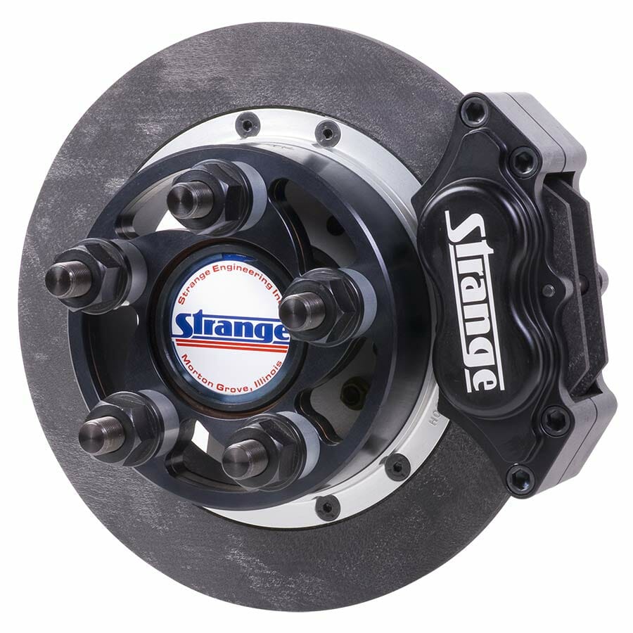 Strange Pro Carbon Rear Brake Kit For 5″ Bolt Circle Using 5/8″ Studs Fits 1957-1964 Oldsmobile Ends