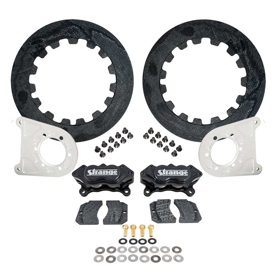 Carbon Brake Conversion Kit Upgrades Steel to Carbon Brakes Fits 2013 & Newer Strange Floater Kits