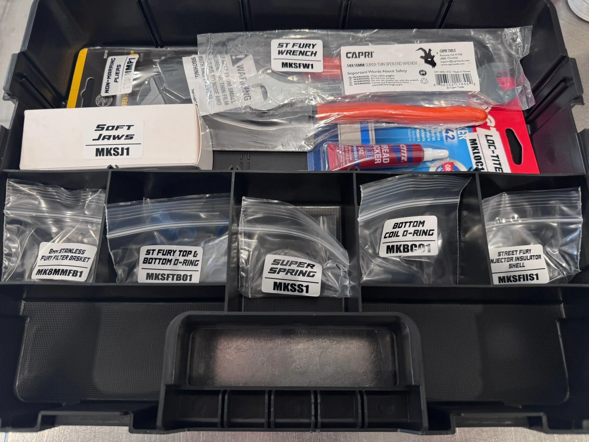 Atomizer FURY Maintenance Kit – Central Racing Parts