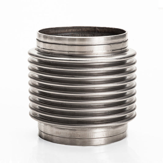 2.250" Flex Bellow (with Inner Liner) x 2.500" Overall Length - 304 Stainless