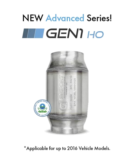 G-Sport Gen1 HO EPA Compliant Catalytic Converter - 3.000" Inlet/Outlet (50032)