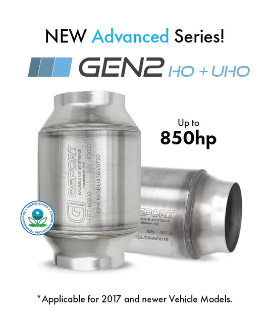 G-Sport Gen2 HO EPA Compliant Catalytic Converter - 3.000" Inlet/Outlet (50230)