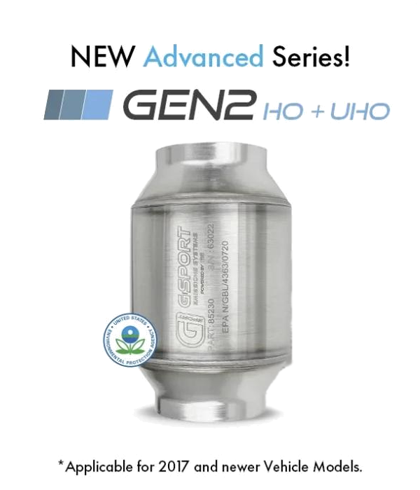 G-Sport Gen2 UHO EPA Compliant Catalytic Converter - 4.000" Inlet/Outlet (85240)