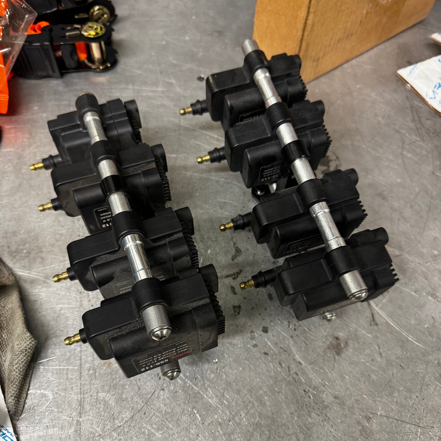 USED ICT Billet IGN-1A Remote Mount Coil Relocation Brackets