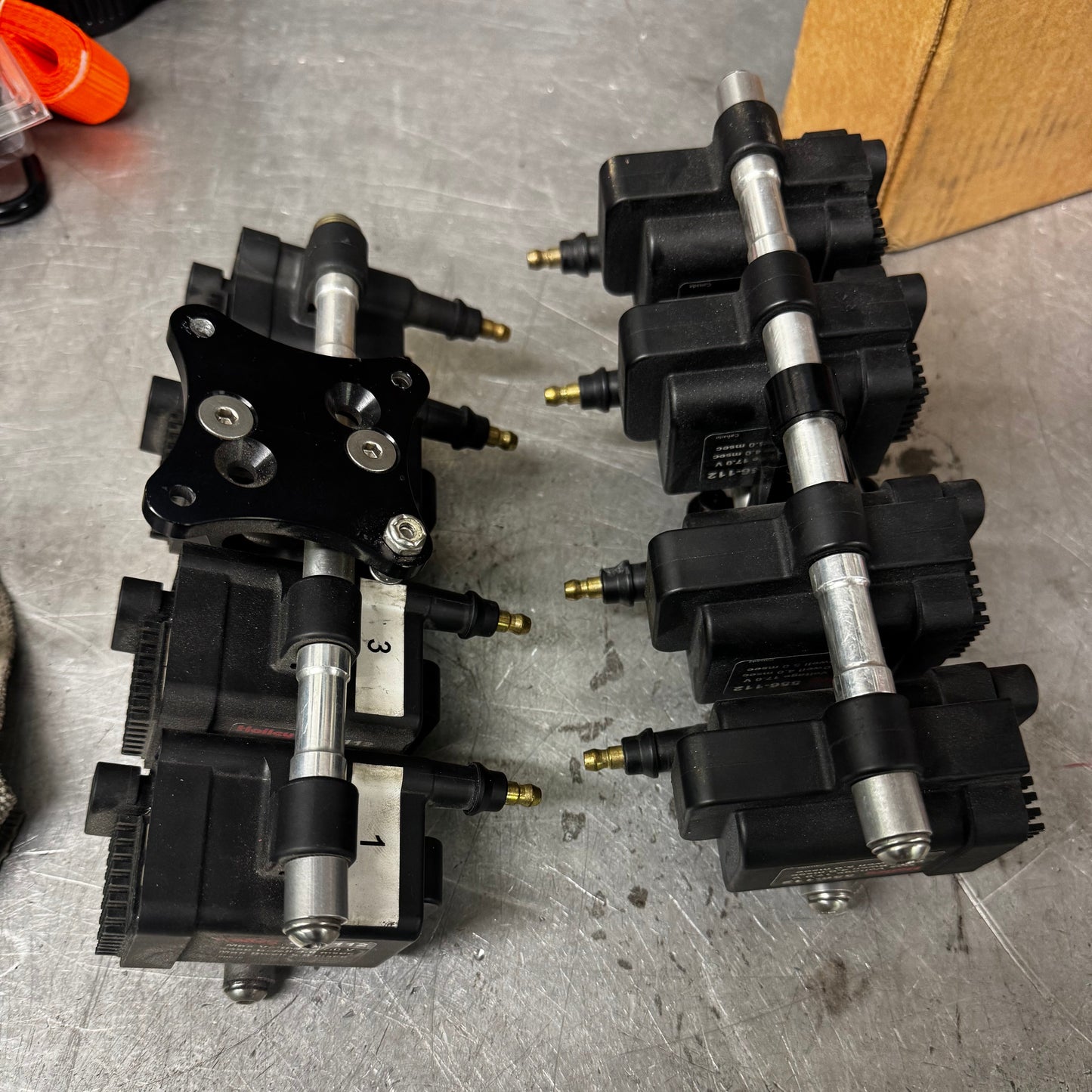 USED ICT Billet IGN-1A Remote Mount Coil Relocation Brackets