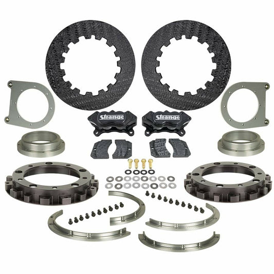 Carbon Brake Kit For Strange 9″ / 9 1/2″ Top Load Live Axle Fits 2012 And Older Rear Ends