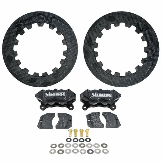 Carbon Brake Conversion Kit Upgrades From Steel to Carbon Brakes For Strange 10 1/2″ Live Axle and 2013 & Later 9 / 9 1/2″ Top Loader