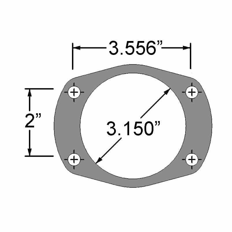 Late Big Ford Truck Housing Ends For P3502T & P3504T Axle Packages