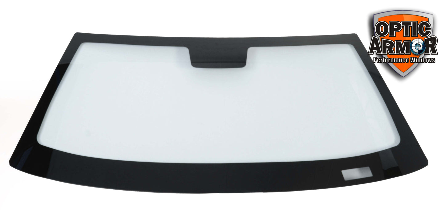 Clear Windshield 1/4in Drop-In Black-Out Mustang 1994-2004