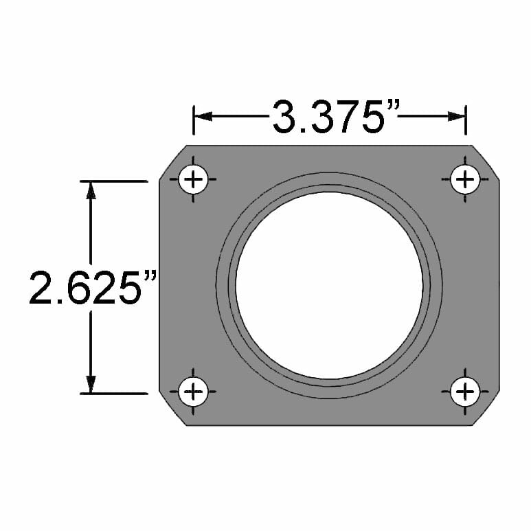 Strange Pro Series Rear Brake Kit For Large GM OEM Ends & Strange Components 1 Pc Rotors, 4 Piston Calipers & DTC-30 Brake Pads