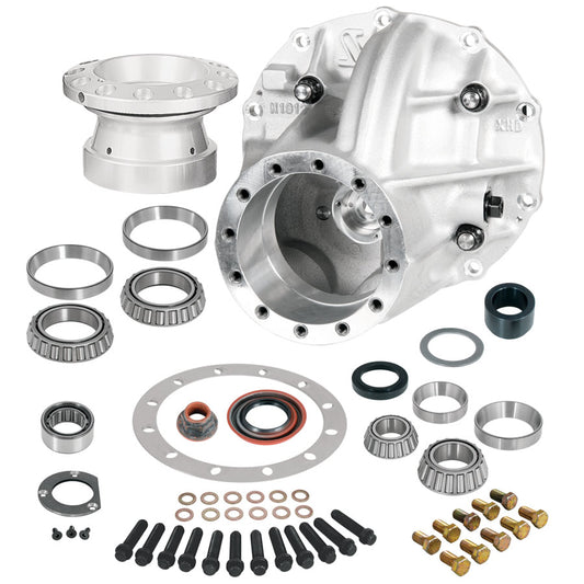 Strange Ultra Case and Support Package 3.250″ Bore Case & Tapered Bearing Support With Installation Kit For 9″ or 9 1/2″ 28 Spline Pro Gears