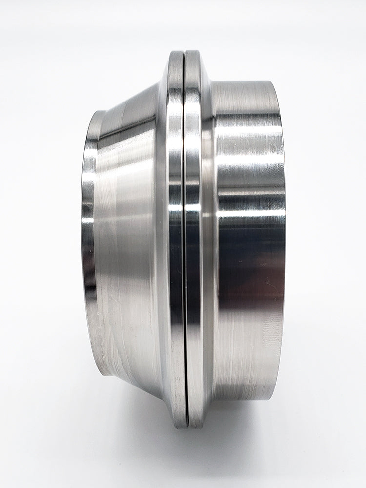 3.500" x 3.000" Reducing V-Band Assembly "Male/Female" 304 Stainless - Quick Release Clamp