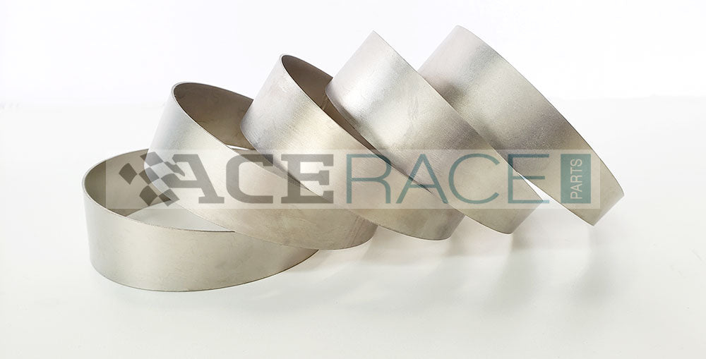 3.000" OD x 0.039" (1mm) Long Radius (1.5D) Pie Cut CP1 Titanium (45° Bend - 5 Pieces Total)