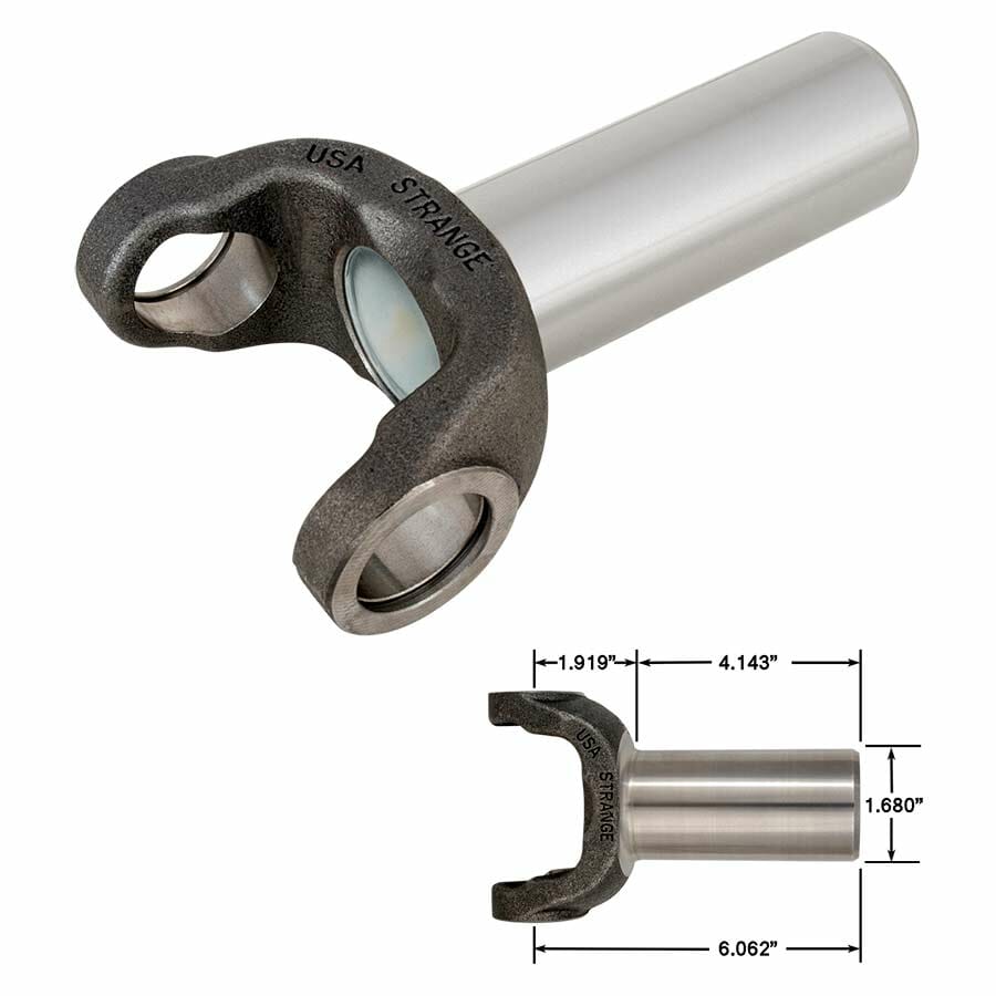 Strange 1350 Series Transmission Yoke Mopar 30 Spline – Heavy Duty Nodular Iron