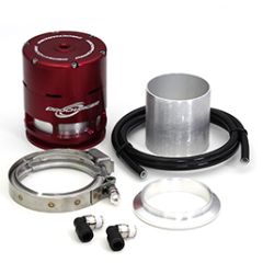 ProRace Valve - 4" Alum. Tube - Red