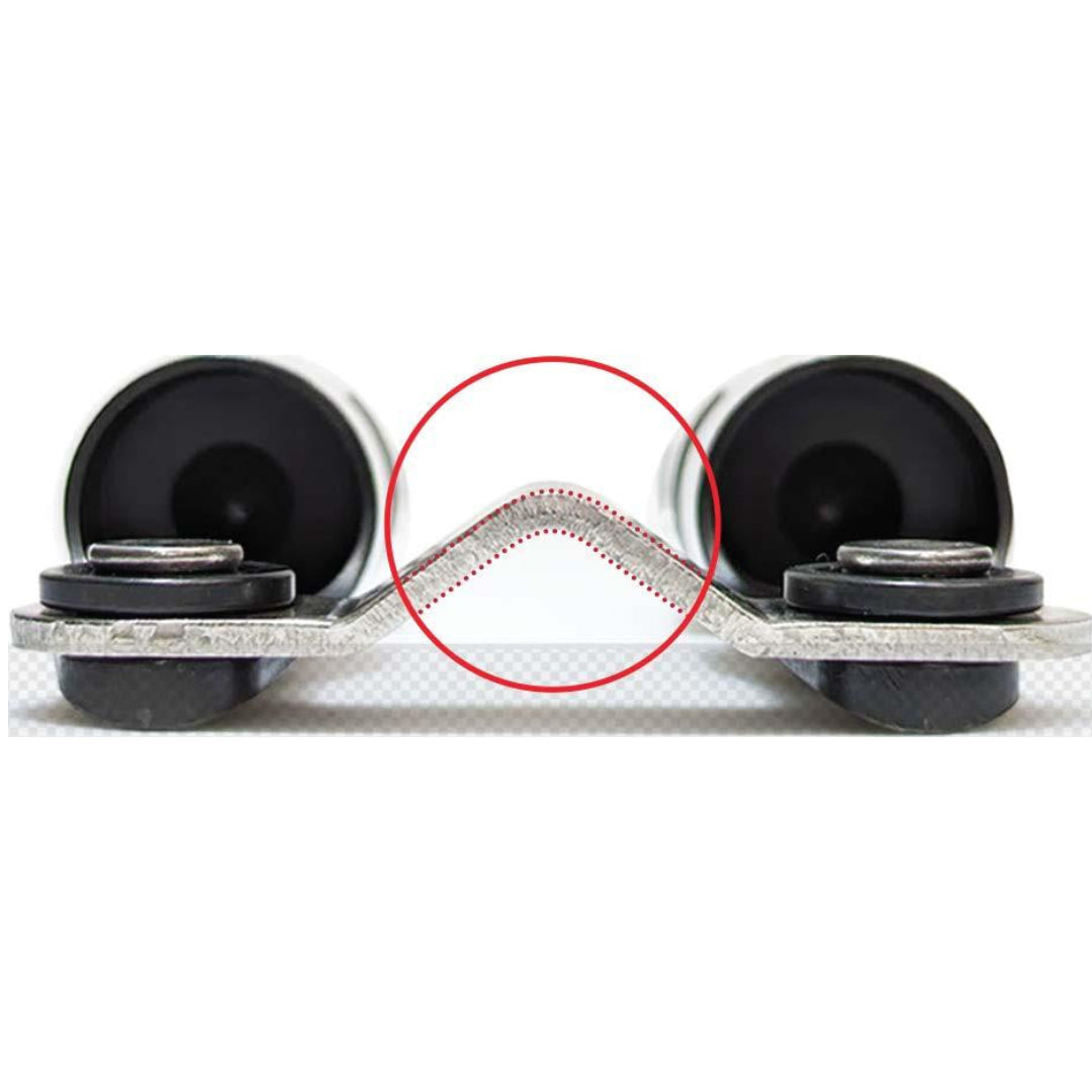 .904", AMC V8 290-401 INTAKE O/S .210" LEFT AND RIGHT, BRONZE BUSHING, (PUSHROD OILING)